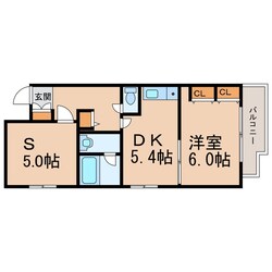 紀伊中ノ島駅 徒歩6分 2階の物件間取画像